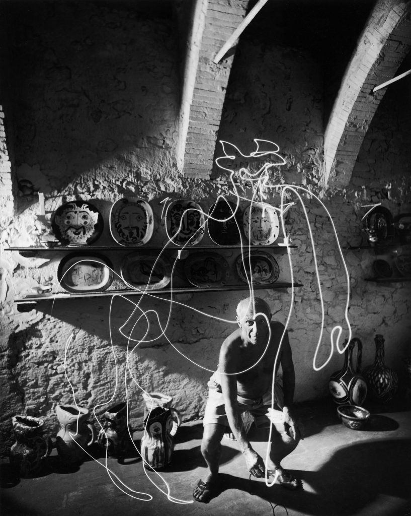 Picasso Light Drawing 1949