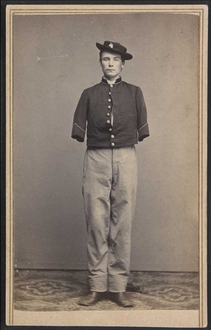 Private William Sergent of Co. E 53rd Pennsylvania Infantry Regiment-1861